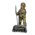 Indian School Mascot Sculpture